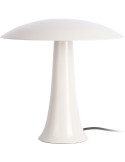 Lampe champignon blanc cassé en métal 30 cm Cadiz Disc