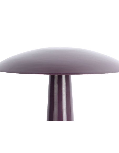 Lampe champignon violet prune en métal 30 cm Cadiz Disc Leitmotiv - 2