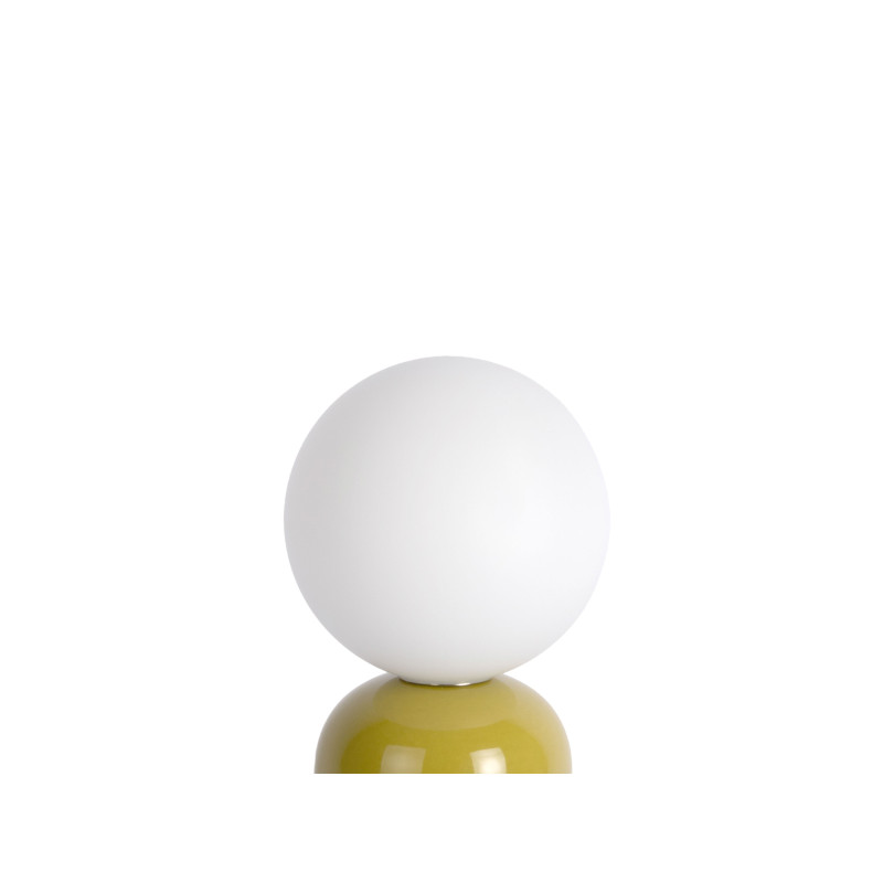 Lampe à poser bleu pétrole et vert olive céramique Ø10x26 cm Firenze Pellet Leitmotiv - 3