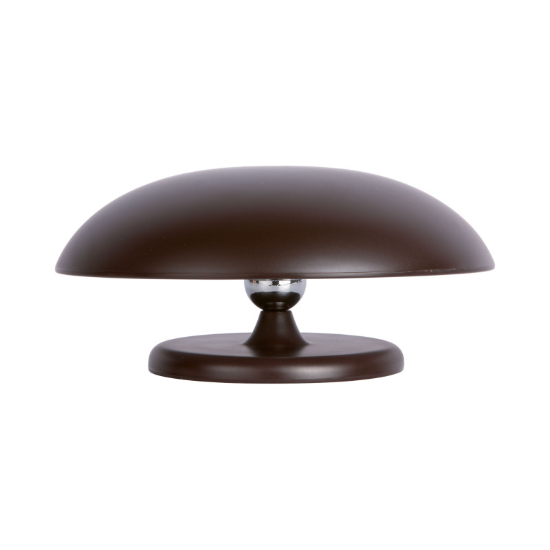 Lampe champignon LED rechargeable marron chocolat en mélamine 21 cm Phoebe Leitmotiv - 6