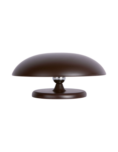Lampe champignon LED rechargeable marron chocolat en mélamine 21 cm Phoebe Leitmotiv - 6