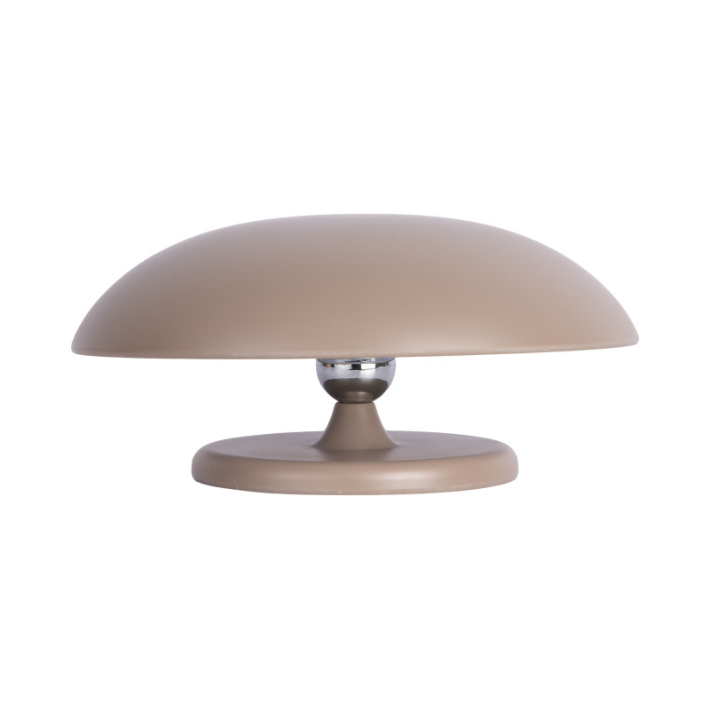 Lampe champignon LED rechargeable taupe 21 cm Phoebe Leitmotiv - 6