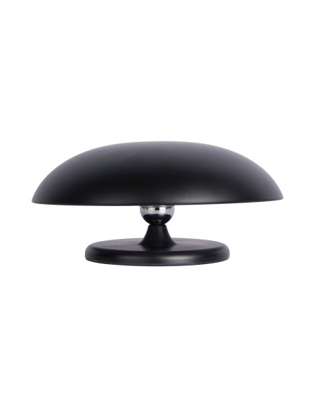 Lampe champignon LED rechargeable noire en mélamine Ø15,5 x H21 cm Phoebe Leitmotiv - 6