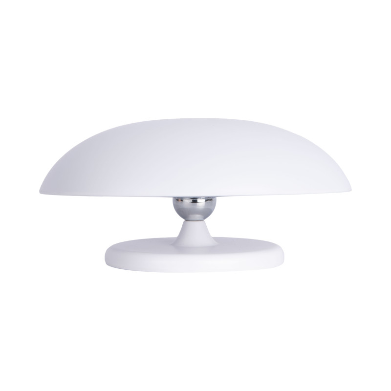 Lampe champignon LED rechargeable blanche en mélamine Ø15,5 x H21 cm Phoebe Leitmotiv - 6