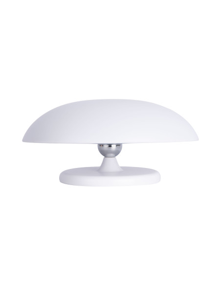 Lampe champignon LED rechargeable blanche en mélamine Ø15,5 x H21 cm Phoebe Leitmotiv - 6