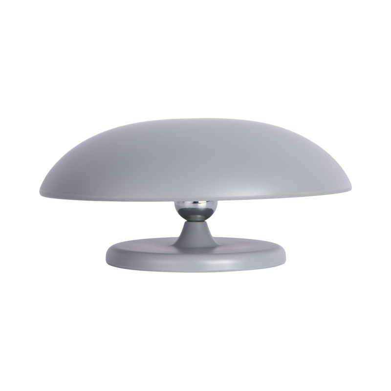 Lampe champignon LED rechargeable gris acier Ø15,5 x H21 cm Phoebe Leitmotiv - 6