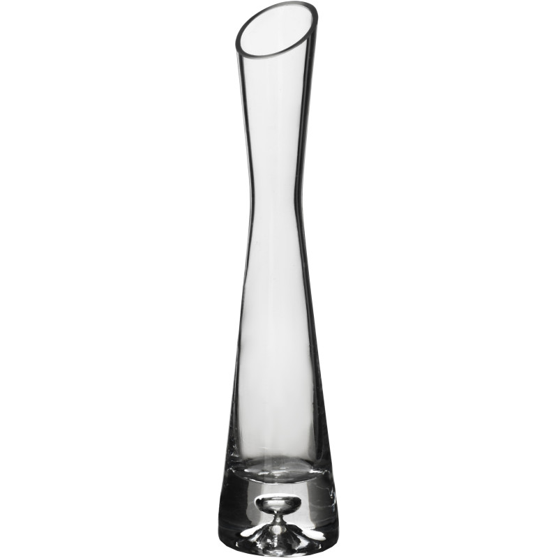 Vase soliflore en verre transparent 3,5x25 cm Duncan  - 1