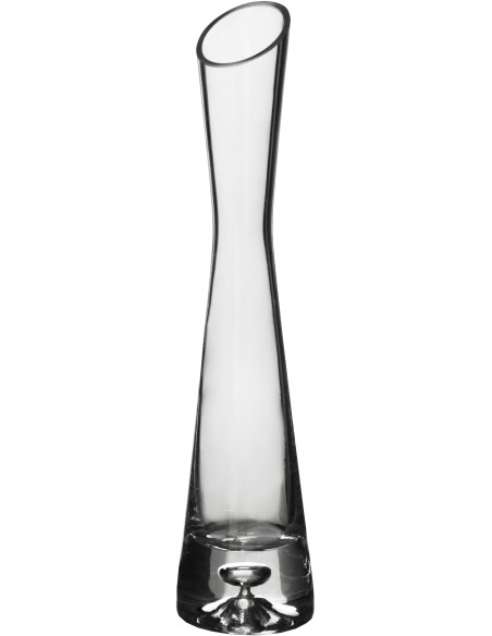 Vase soliflore en verre transparent 3,5x25 cm Duncan  - 1