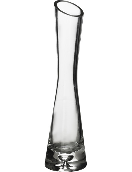 Vase soliflore en verre transparent 3,5x20 cm Duncan  - 1