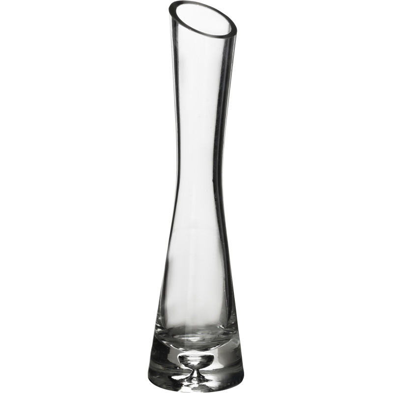 Vase soliflore en verre transparent 3,5x20 cm Duncan  - 1