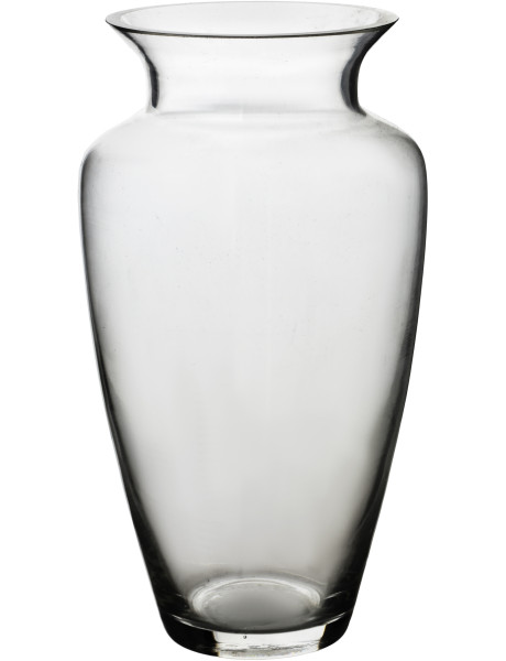 Grand vase en verre transparent 14,5x31 cm Gowan  - 1