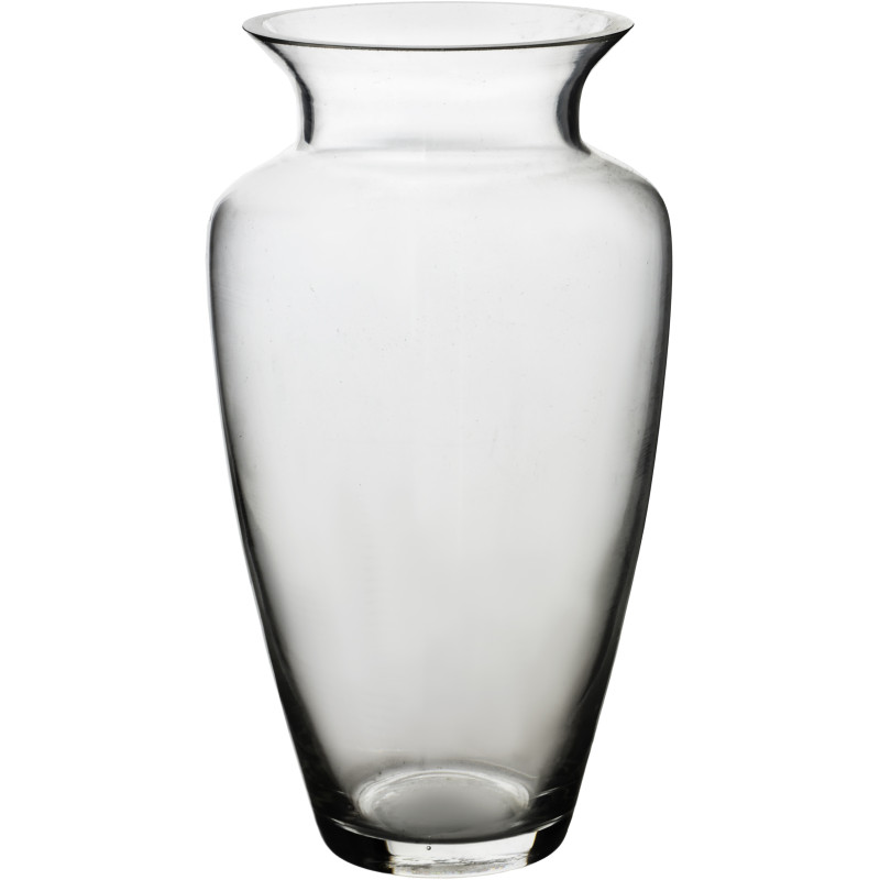 Grand vase en verre transparent 14,5x31 cm Gowan  - 1