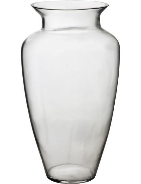 Grand vase en verre transparent Ø20x35 cm Gowan  - 1