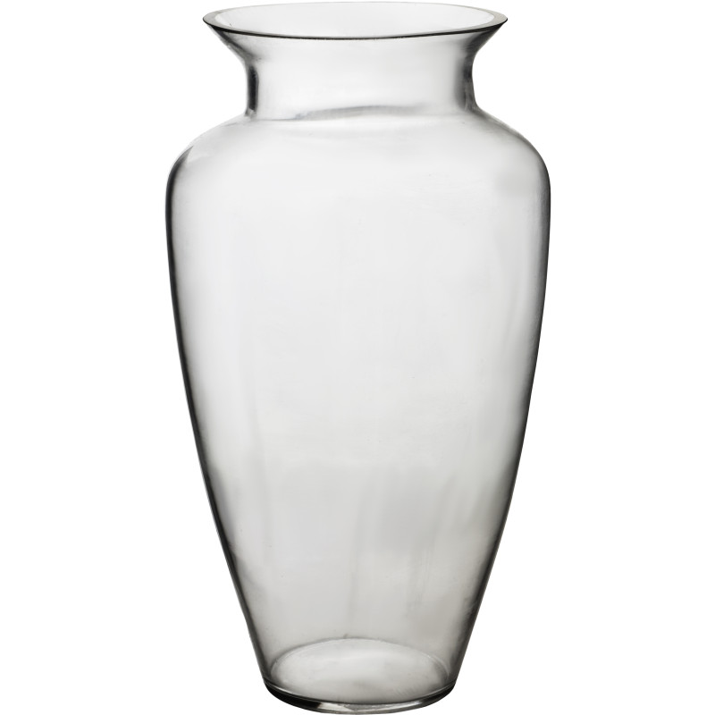 Grand vase en verre transparent Ø20x35 cm Gowan  - 1