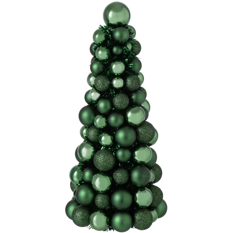 Sapin de Noël à poser vert émeraude 40 cm Velmike J-Line - 1