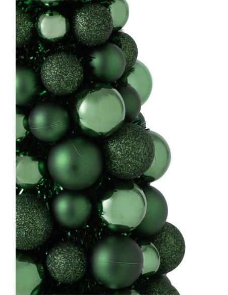 Sapin de Noël à poser vert émeraude 40 cm Velmike J-Line - 3