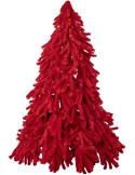Sapin de Noël artificiel rouge en polyester 180 cm Svenout