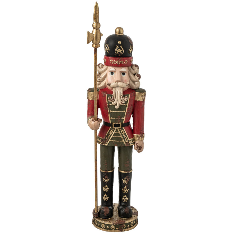 Casse-noisette géant extérieur rouge en résine 110 cm Rijkmar J-Line - 1