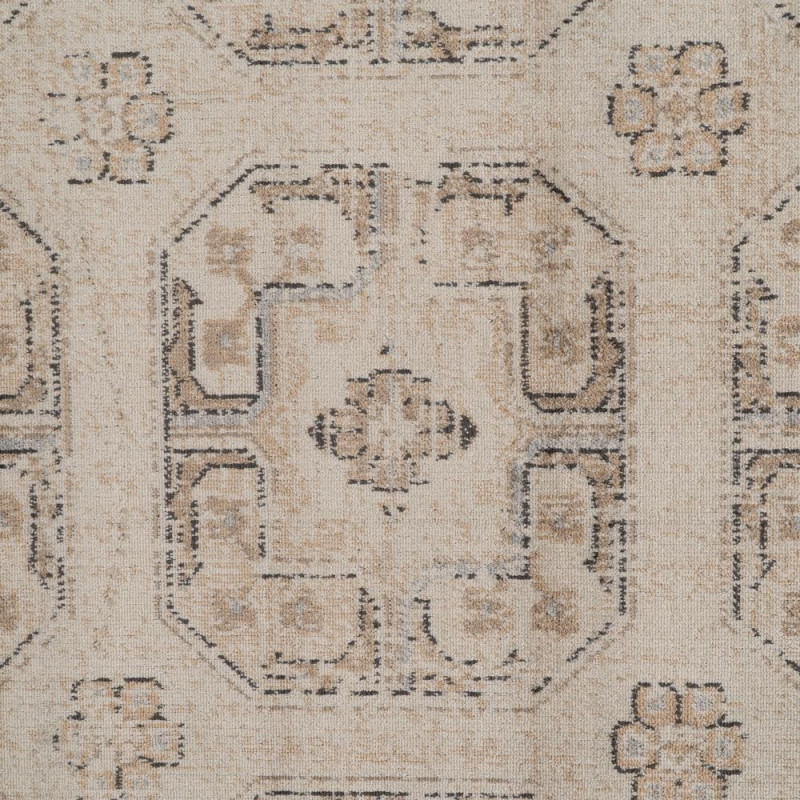 Tapis oriental vintage gris grège en viscose 160x230 cm Lerivo Ixia - 2