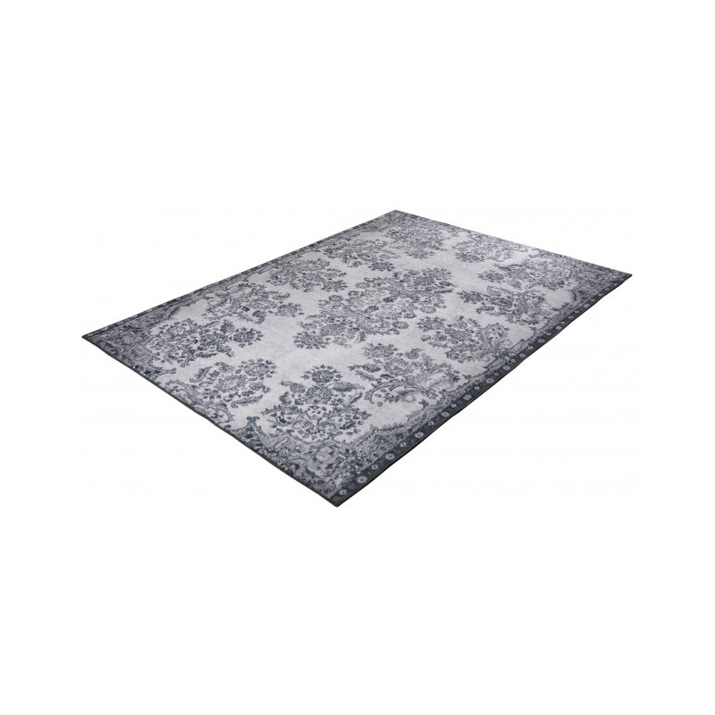 Tapis vintage oriental gris clair polyester 160x230 cm Novum  - 2