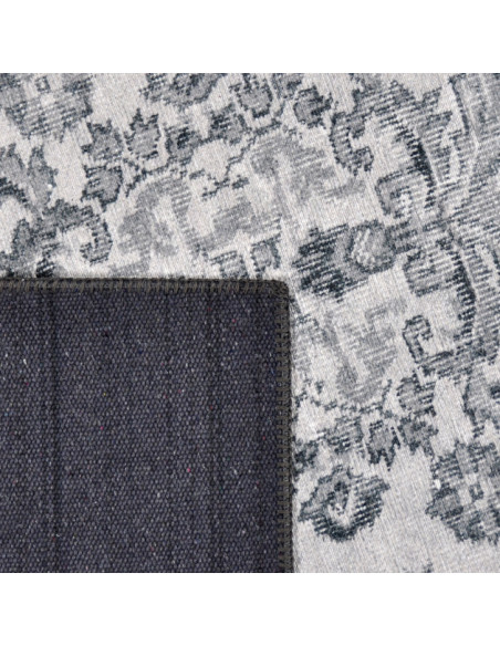 Tapis vintage oriental gris polyester 190x290 cm Novum  - 4