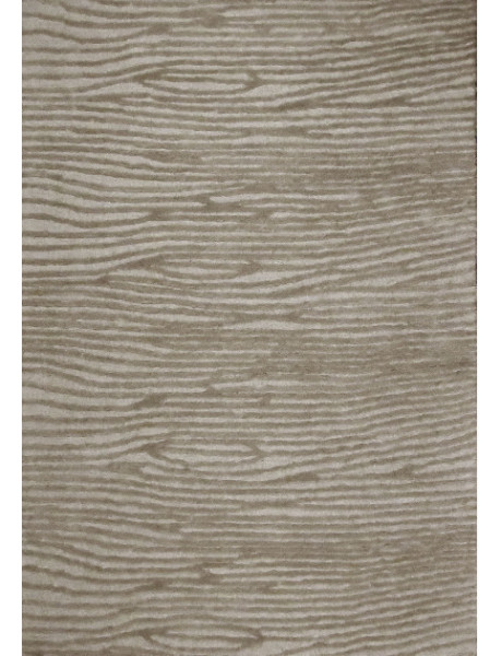 Tapis beige sable motif vagues en polyester 190x290 cm Waves  - 1