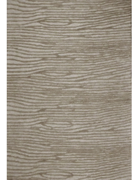 Tapis beige sable motif vagues en polyester 190x290 cm Waves  - 1