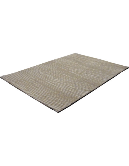 Tapis beige sable motif vagues en polyester 190x290 cm Waves  - 2