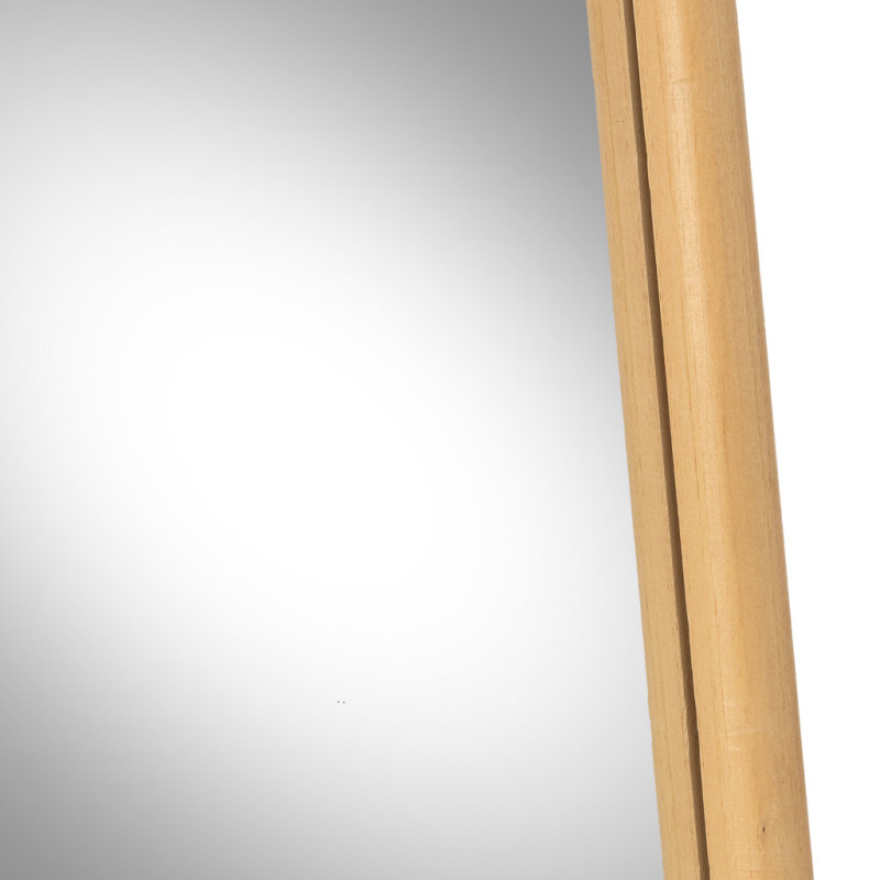 Miroir mural bois naturel 70x100 cm Heraloro  - 6