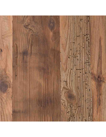 Console d’entrée pin recyclé brun naturel 95x35x76 cm Barelivo  - 7