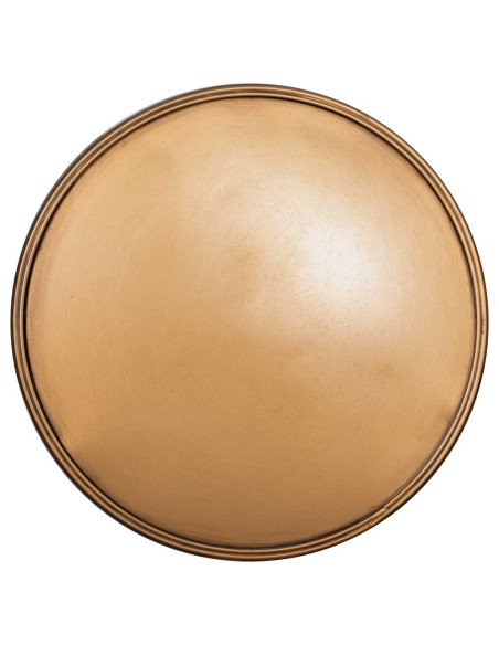 Sellette haute ronde métal doré vieilli 40x40x77 cm Zorenira  - 3