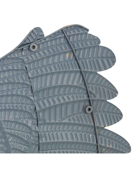 Décoration murale ailes d’ange dorées en fer 52,5x6x119 cm Riselina  - 10