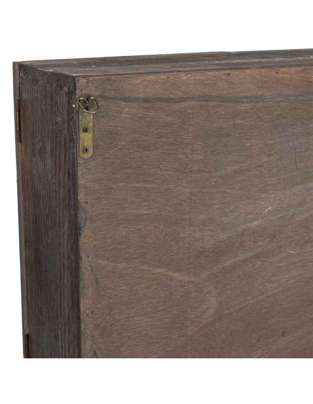Meuble mural cuisine bois brun 89,5x19x79 cm Luziro  - 10
