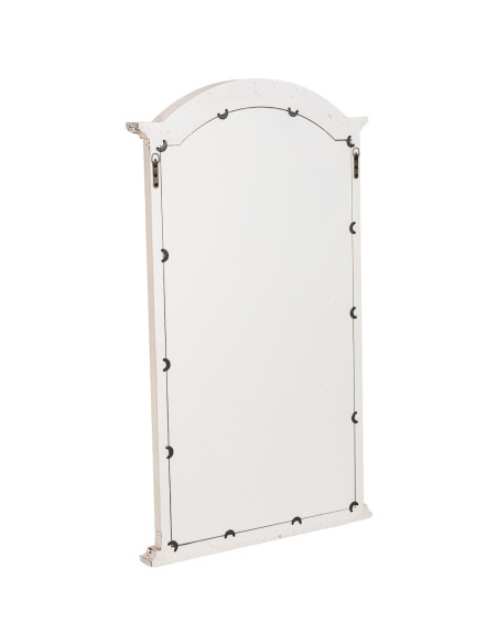Miroir fenêtre à volets vert sauge bois et verre 72,5x7x121,5 cm Ereno  - 5