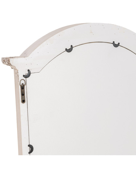 Miroir fenêtre à volets vert sauge bois et verre 72,5x7x121,5 cm Ereno  - 9