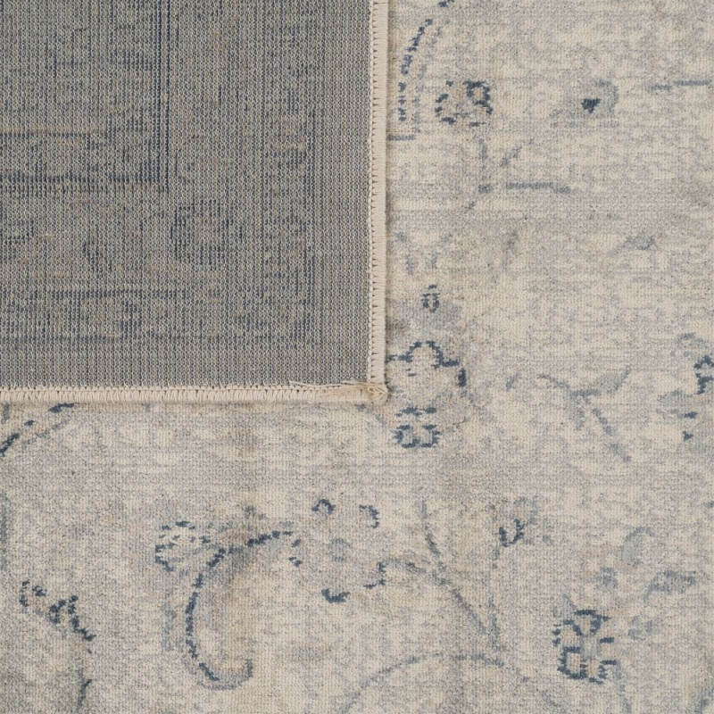 Tapis oriental vintage gris clair en viscose 200x300 cm Pareno  - 6