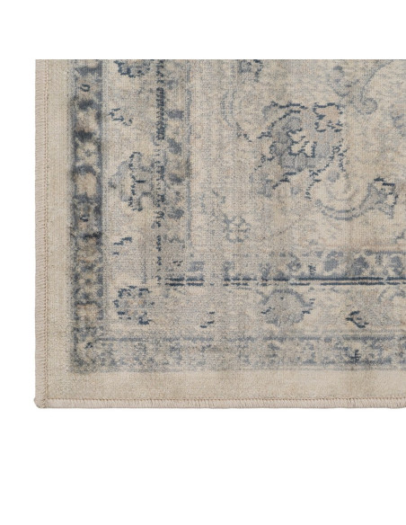 Tapis vintage gris clair en viscose 160x230 cm Pareno  - 5