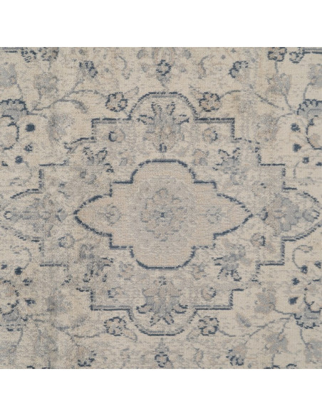 Tapis vintage gris clair en viscose 160x230 cm Pareno  - 2