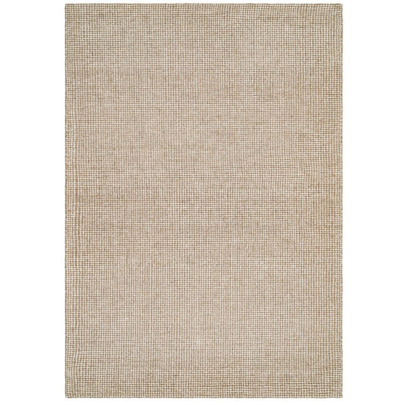 Tapis en laine beige tissé à la main 200x300 cm Orviro Ixia - 1