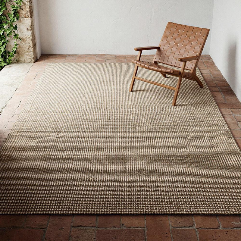 Tapis en laine beige tissé à la main 200x300 cm Orviro Ixia - 2