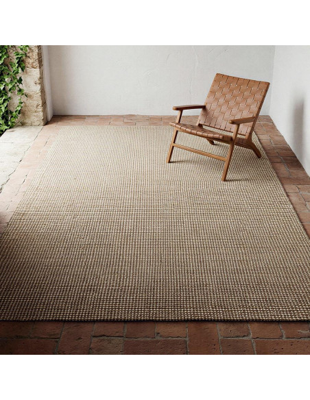 Tapis en laine beige tissé à la main 200x300 cm Orviro Ixia - 2