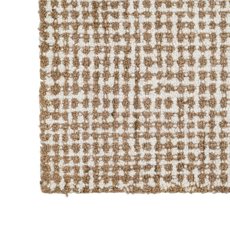 Tapis en laine beige tissé à la main 200x300 cm Orviro Ixia - 6