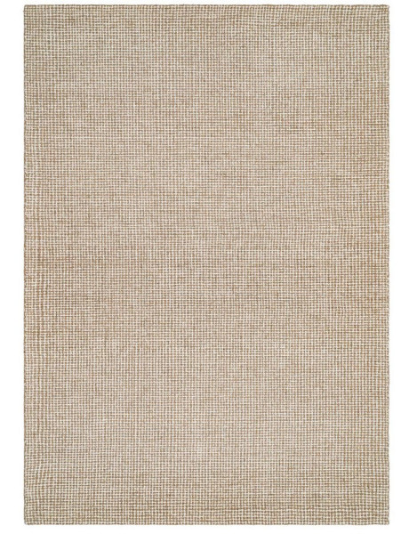 Tapis en laine beige tissé à la main 160x230 cm Orviro Ixia - 1