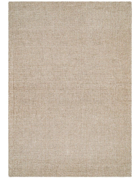 Tapis en laine beige tissé à la main 160x230 cm Orviro Ixia - 1