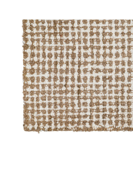 Tapis en laine beige tissé à la main 160x230 cm Orviro Ixia - 5