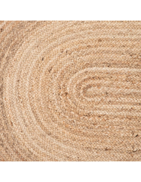 Tapis ovale en jute naturel 160x230 cm Bravio Ixia - 3