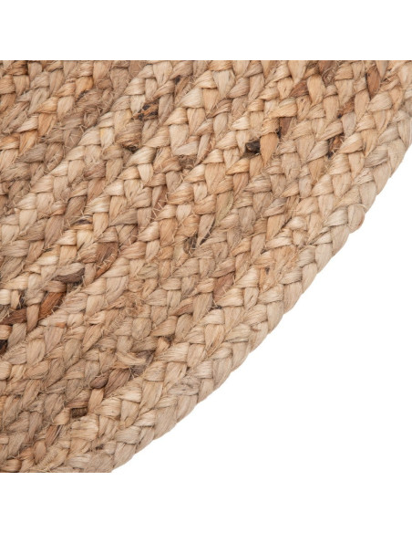 Tapis ovale en jute naturel 160x230 cm Bravio Ixia - 4