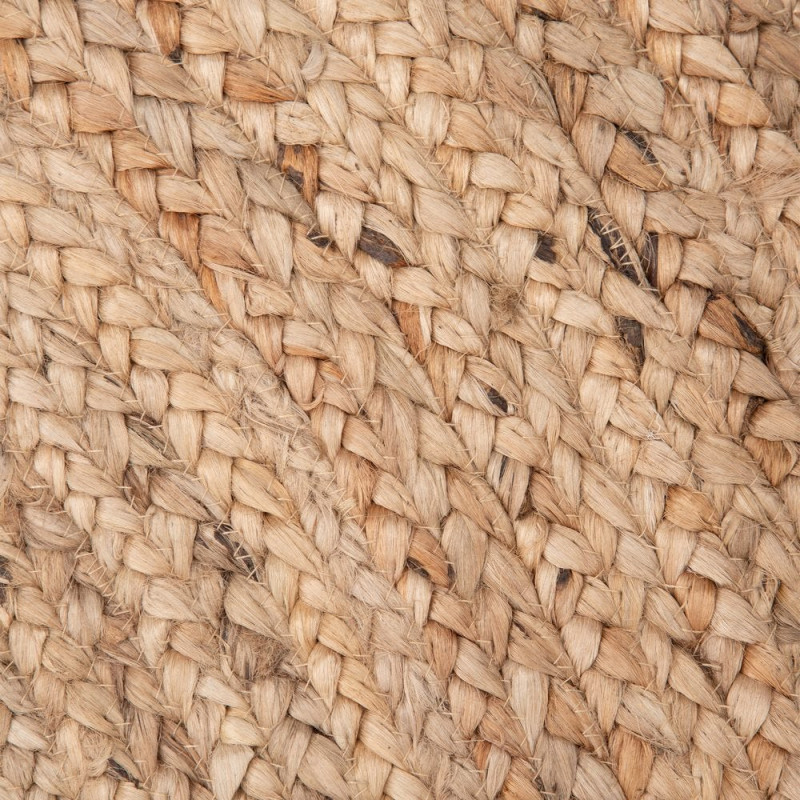 Tapis ovale en jute naturel 160x230 cm Bravio Ixia - 5