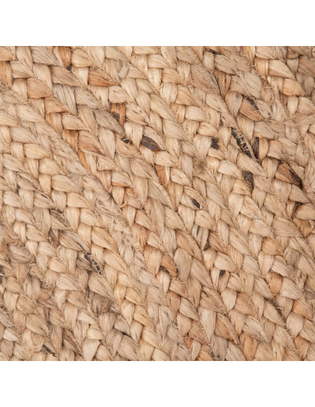 Tapis ovale en jute naturel 160x230 cm Bravio Ixia - 5