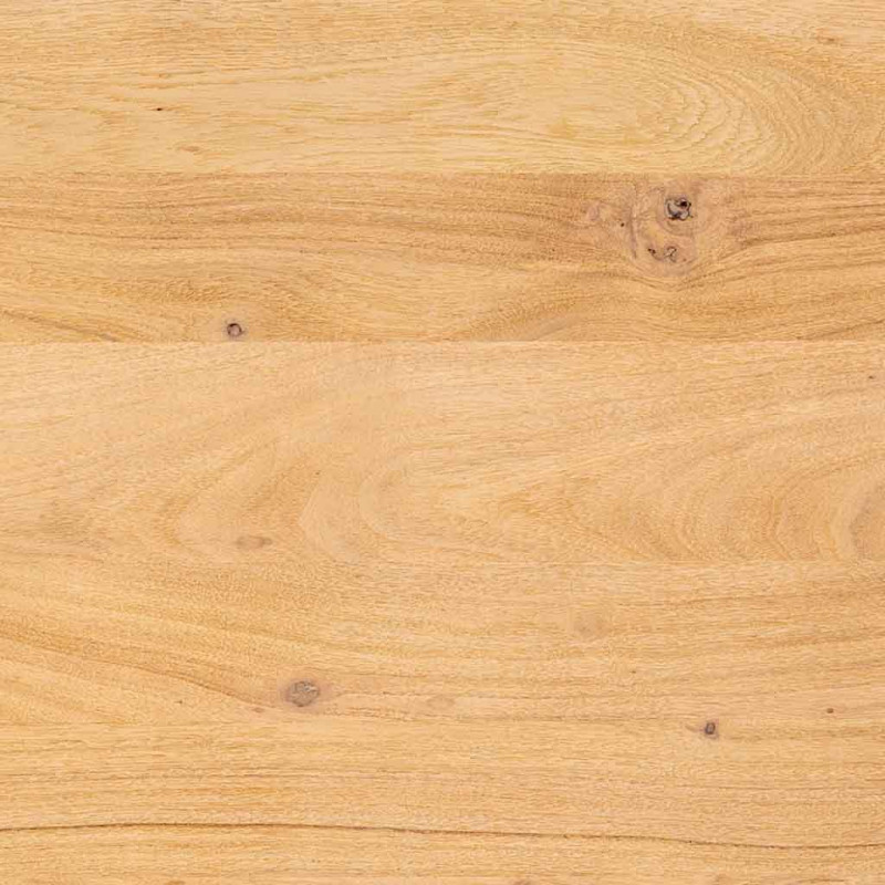 Table basse industrielle acacia massif doré et métal noir 140 cm Fameo  - 6